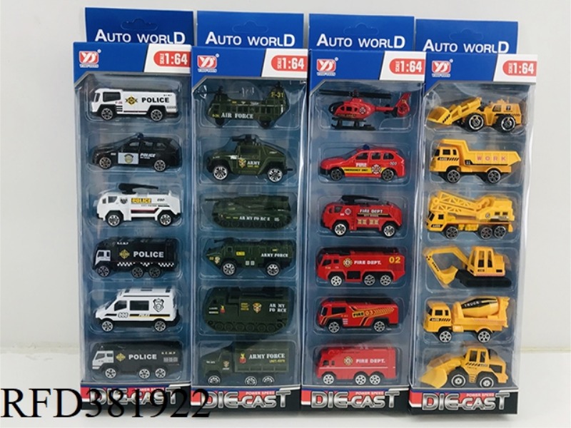 ALLOY CAR (6PCS)