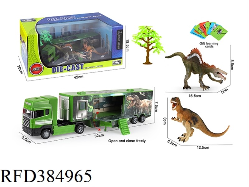 ALLOY DINOSAUR SCENE (GLIDE)