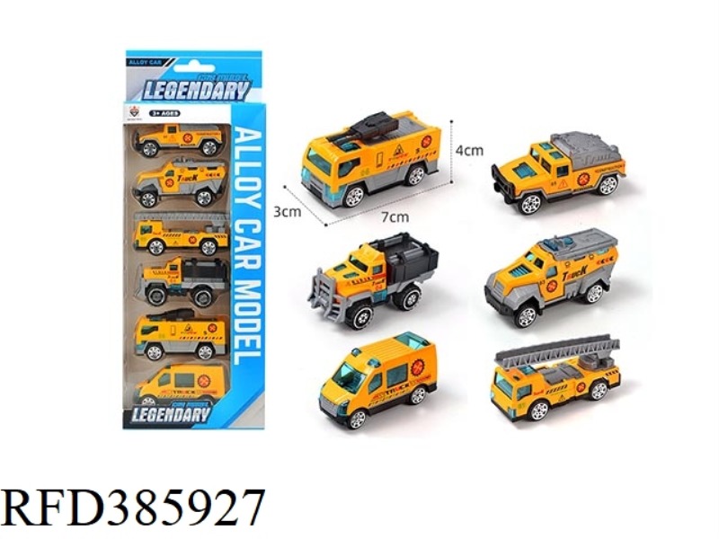 ALLOY SLIDING ENGINEERING 6 PACKS