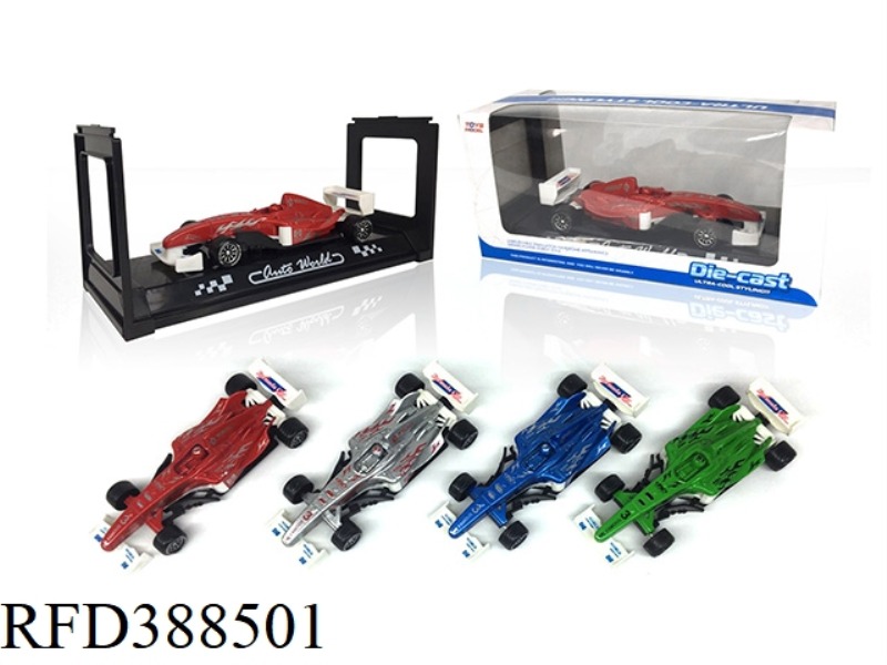 1:32 ALLOY FORMULA 1 RACING CAR WITH DISPLAY STAND