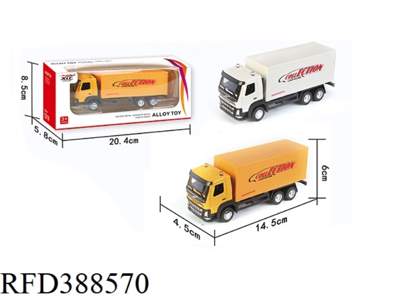 1:50 ALLOY CONTAINER TRUCK (2 COLORS)