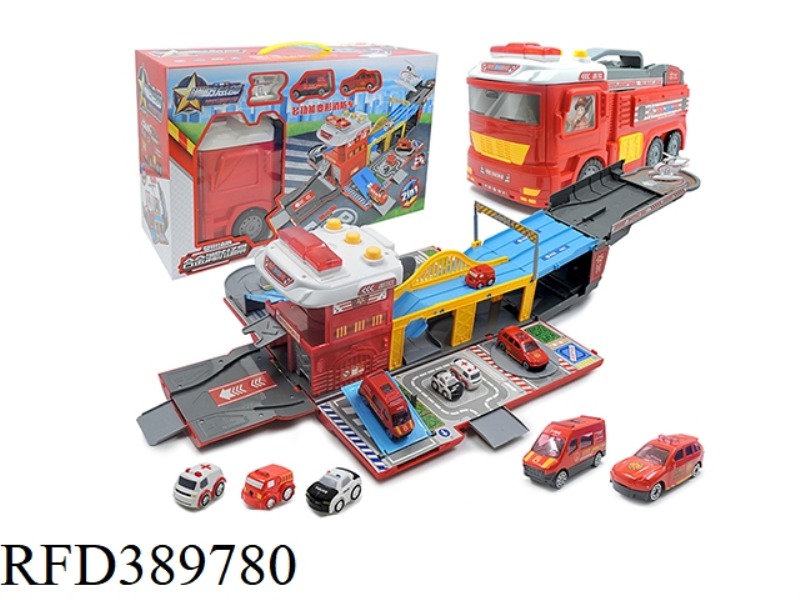 ALLOY SWAT CONTAINER TRUCK