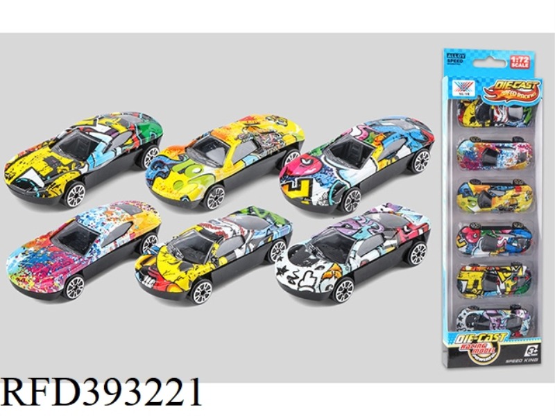 1:72 ALLOY SCOOTER (6 IN STRIPS)