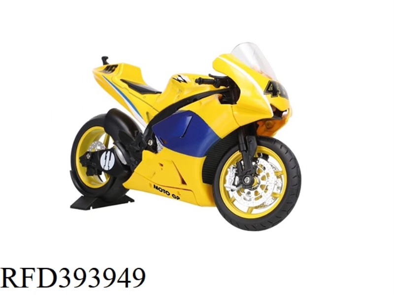 ALLOY YELLOW WAR EAGLE MOTORCYCLE