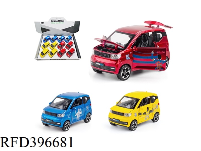 1:24 WULING MINI EV GRAFFITI VERSION 12PCS