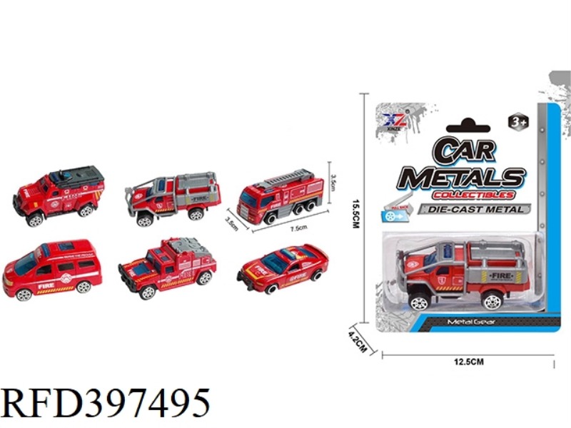 SLIDING ALLOY FIRE TRUCK