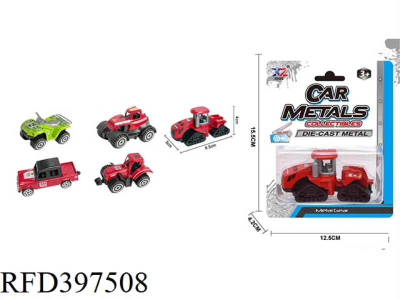 SLIDING ALLOY FARMER CAR