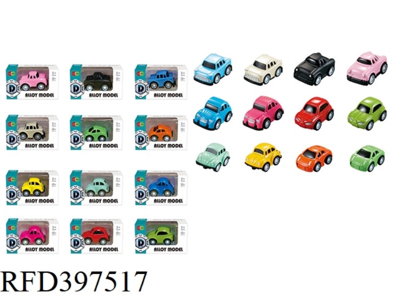 MIER Q VERSION PULL BACK ALLOY CAR