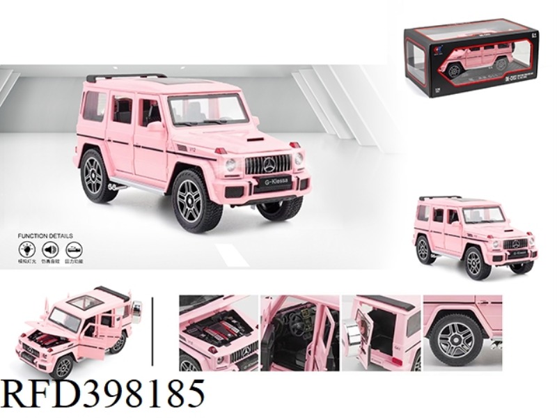 1:24 PINK MERCEDES G63