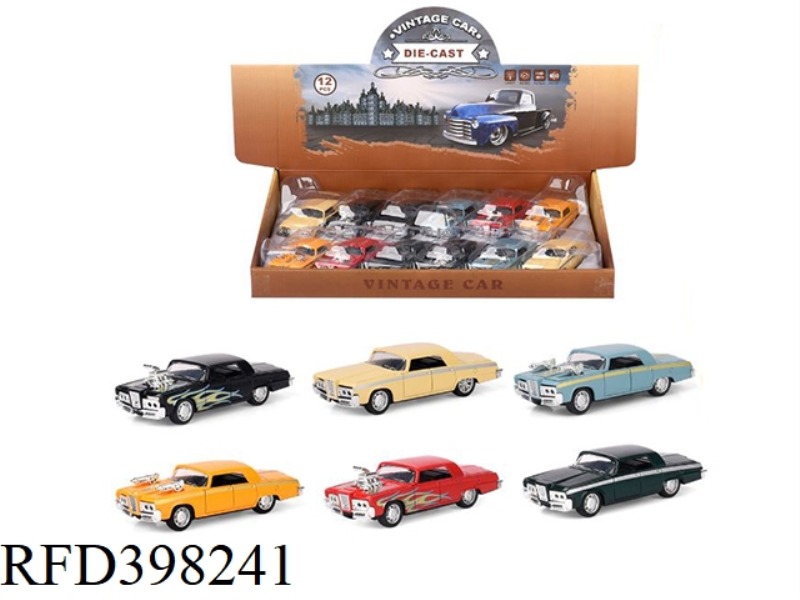 1:32 ALLOY PULL BACK CHRYSLER CAR (DOUBLE DOOR)