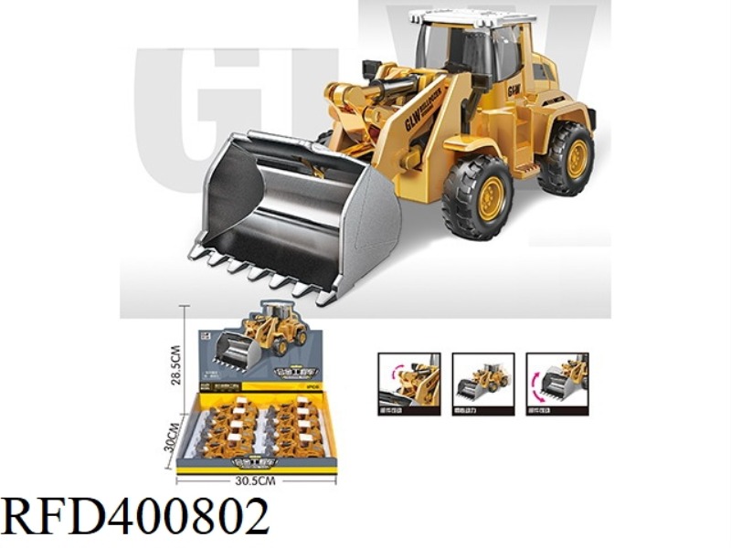 ALLOY BULLDOZER 8PCS