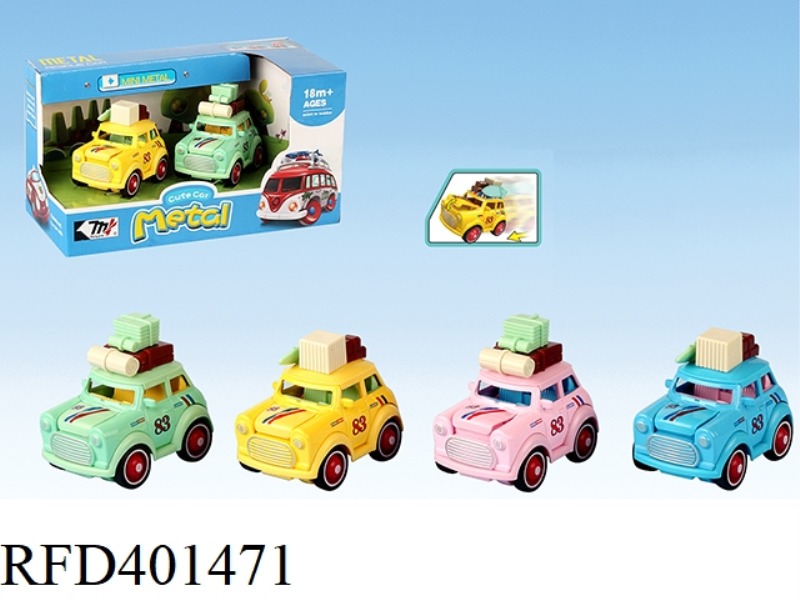 INERTIAL ALLOY MINI BARBIE CAR