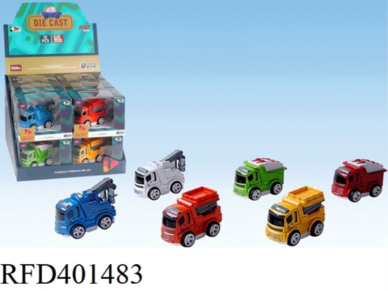 INERTIAL ALLOY RESCUE VEHICLE 12PCS