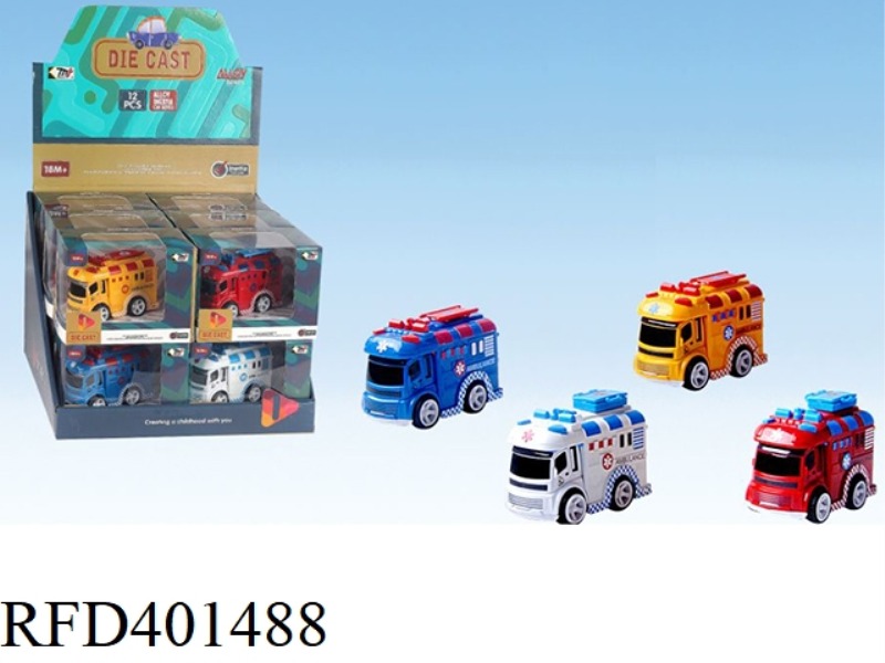 INERTIAL ALLOY AMBULANCE 12PCS
