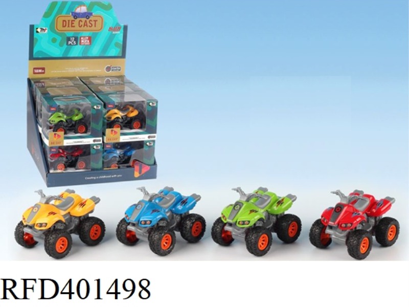 INERTIAL ALLOY BEACH MOTORCYCLE 12PCS