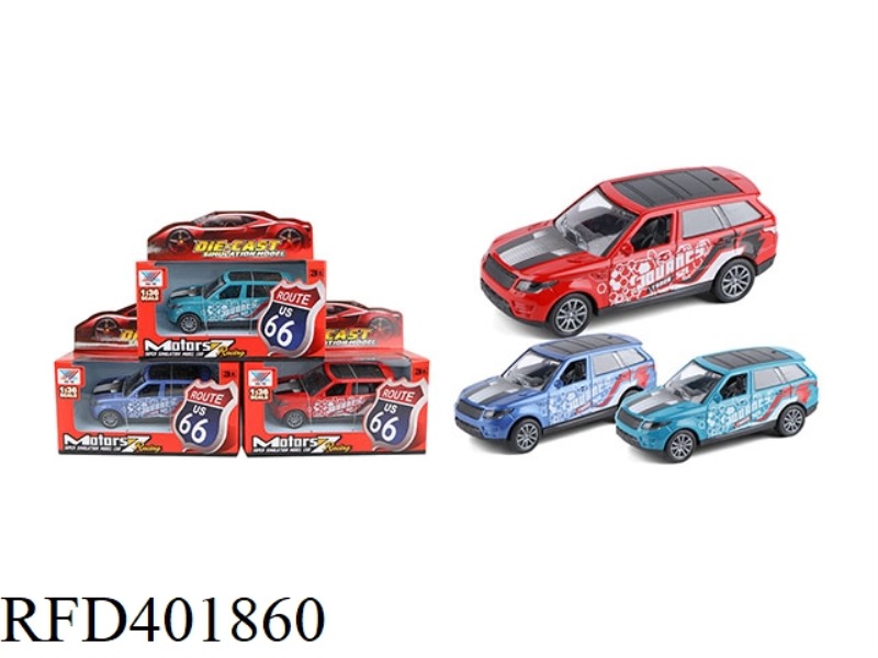 1:36 ALLOY PULL BACK CAR MODEL (1 SET)