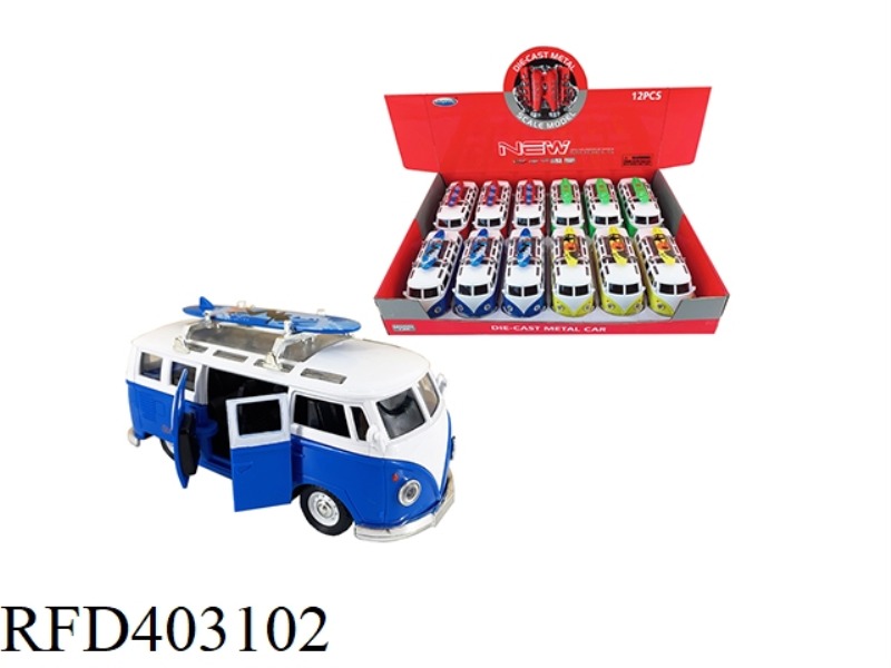 ALLOY VOLKSWAGEN VAN 12PCS