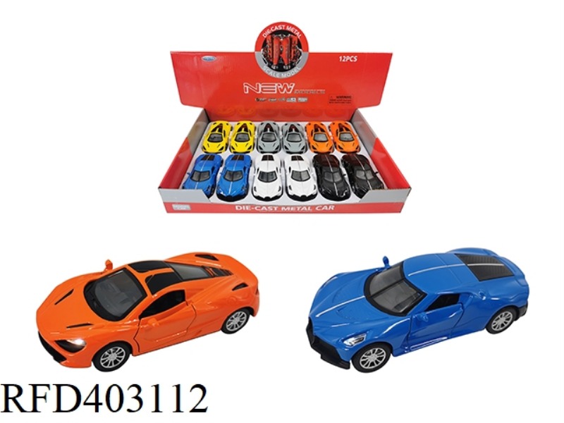BUGATTI/MCLAREN 12PCS