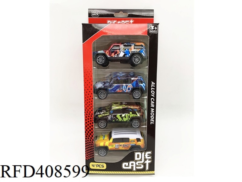 ALLOY PULL BACK CAR/MINI OFF-ROAD