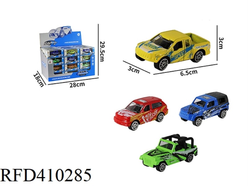 1:64 ALLOY SCOOTER GRAFFITI SERIES 48PCS