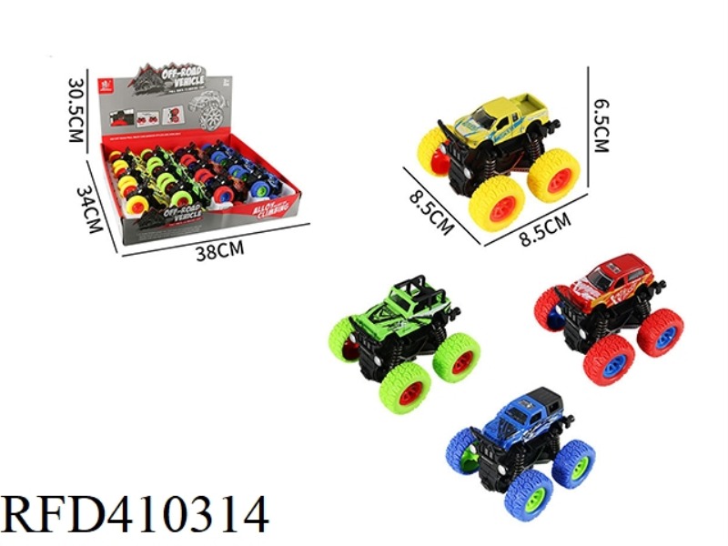 1:32 DUAL INERTIA ALLOY CAR GRAFFITI SERIES 12PCS