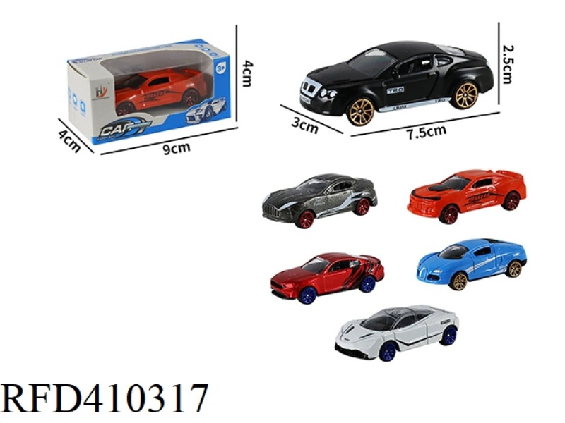 1:64 ALLOY SCOOTER ANTI-TRUE SERIES