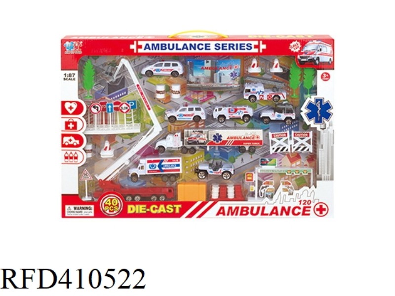 ALLOY MEDICAL COMBINATION 40PCS