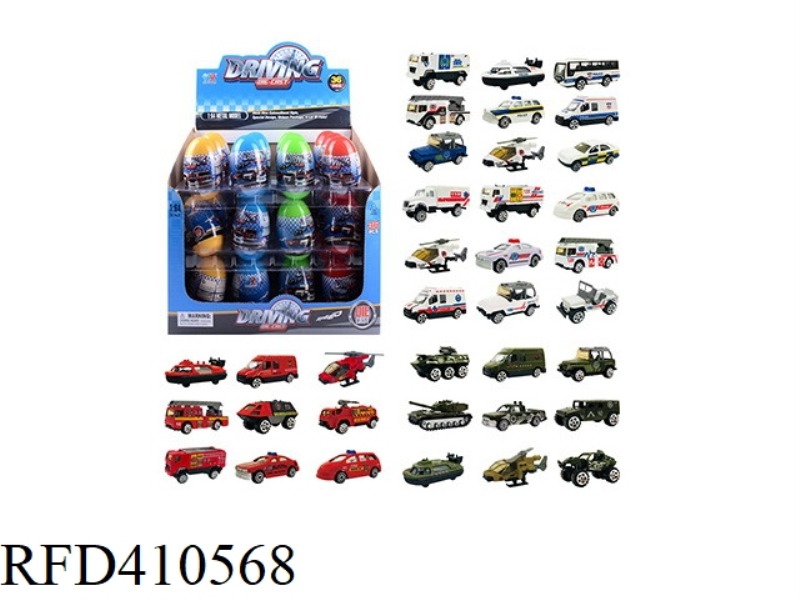 1:64 ALLOY CAR 36PCS