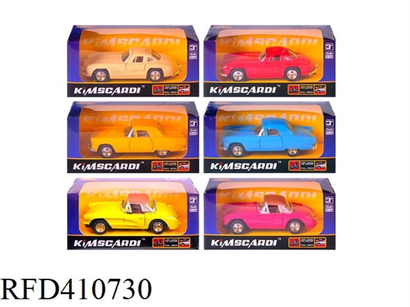 1:32 ALLOY PULL BACK RETRO CAR