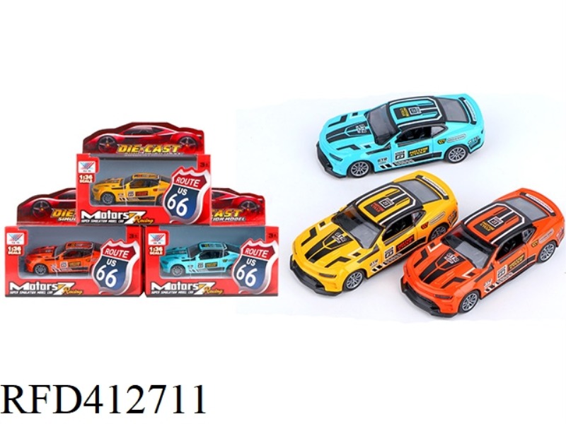 1:36 ALLOY PULL BACK CAR MODEL (1 SET)