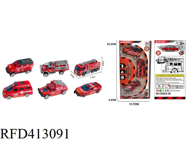 SLIDING ALLOY FIRE TRUCK