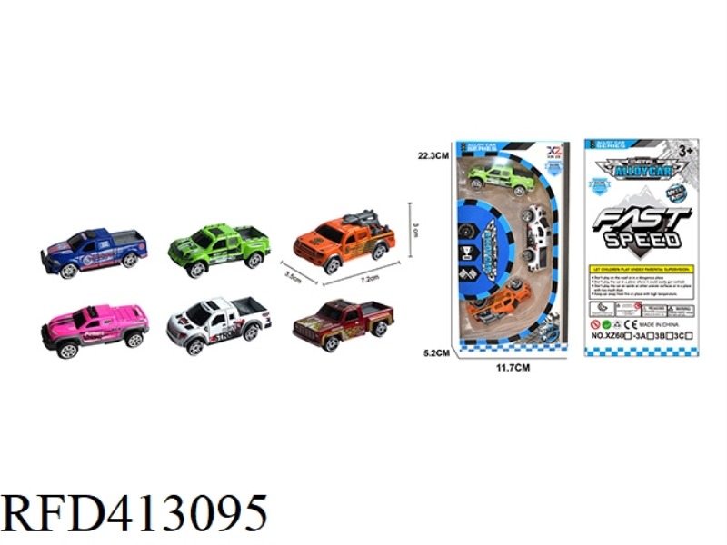SLIDING ALLOY PICKUP TRUCK
