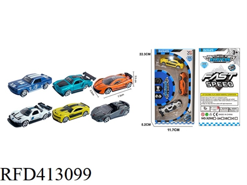 SLIDING ALLOY SIMULATION CAR