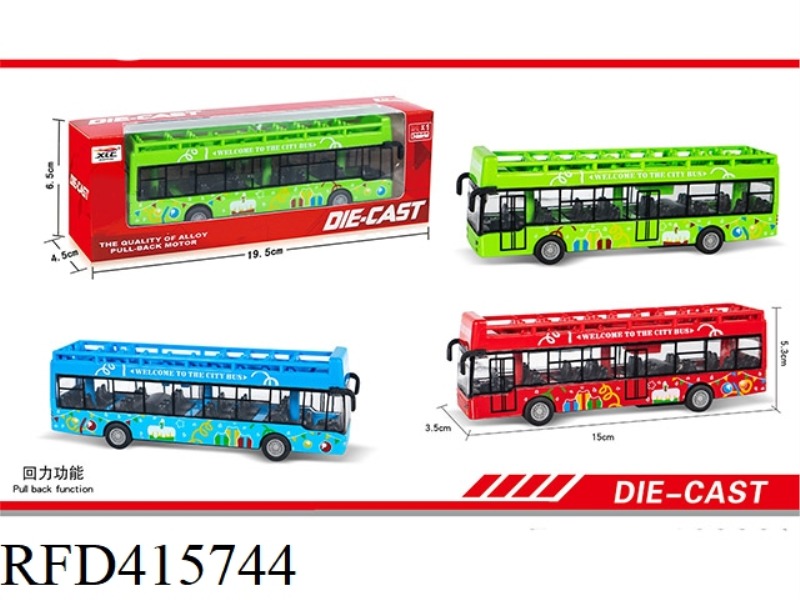 ALLOY PULL BACK BUS