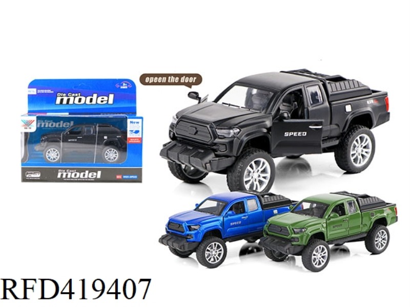 1:32 ALLOY CAR PULL BACK TO OPEN THE DOOR (1 PACK)