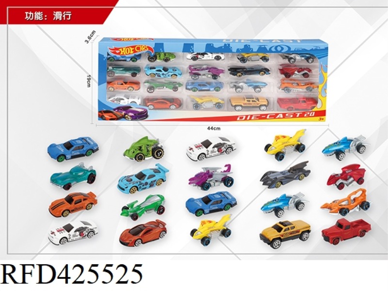 20 1:64 ALLOY CARS