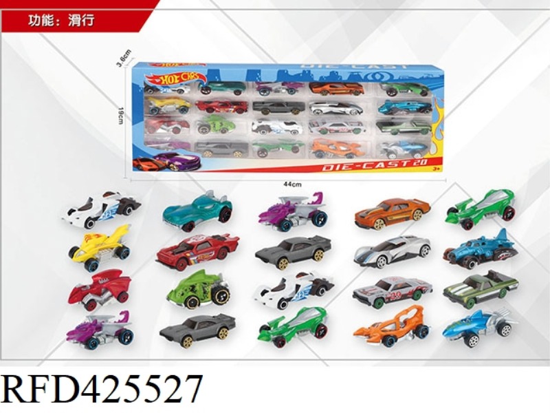 20 1:64 ALLOY CARS