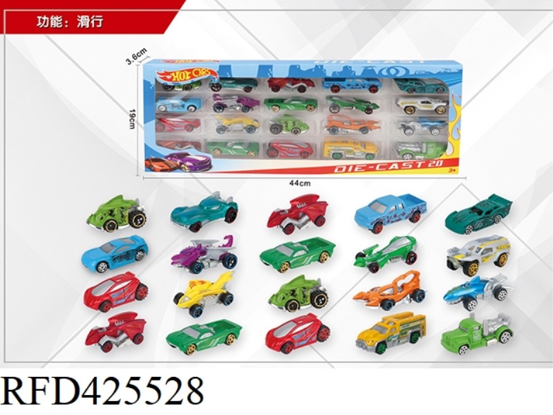 20 1:64 ALLOY CARS