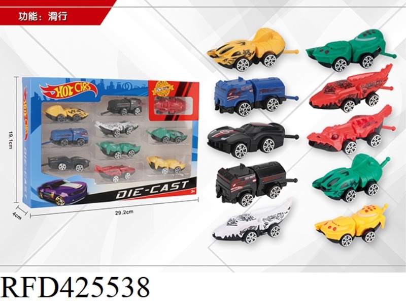 10 1:64 ALLOY CARS