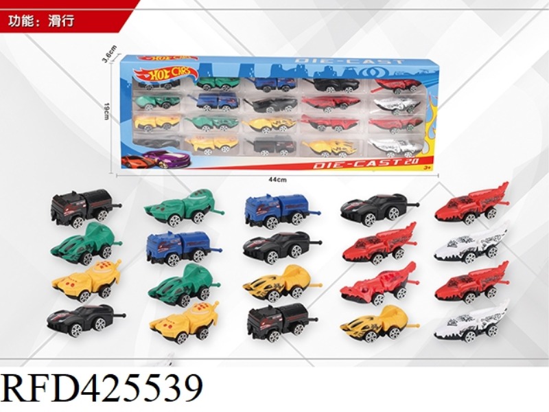20 1:64 ALLOY CARS