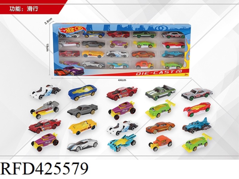 20 1:64 ALLOY CARS
