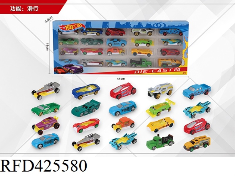 20 1:64 ALLOY CARS