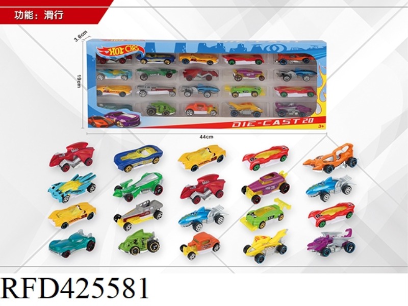 20 1:64 ALLOY CARS