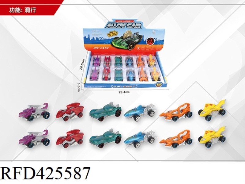 1:64 12 ALLOY SCOOTERS