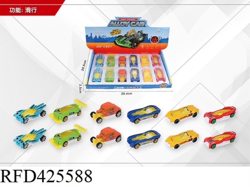 1:64 12 ALLOY SCOOTERS