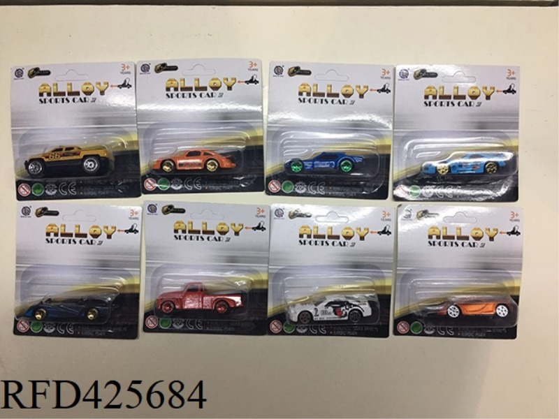 1:64 SLIDING ALLOY CAR