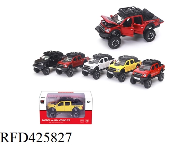 1:32 FORD PICKUP F150 (OFF-ROAD) (INERTIA) (LIGHT/MUSIC)