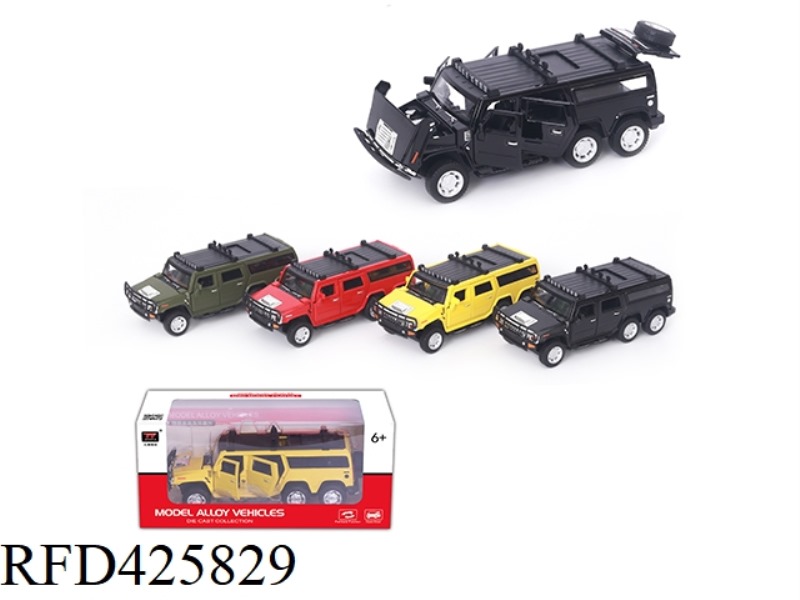 1:32 SIMULATION HUMMER CLASSIC VERSION (LIGHTING/MUSIC)