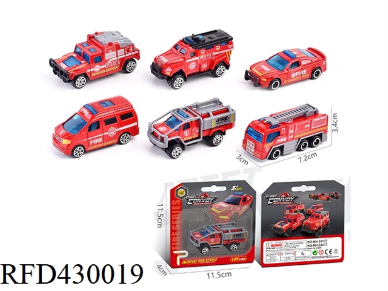 1:64 ALLOY FIRE TRUCK