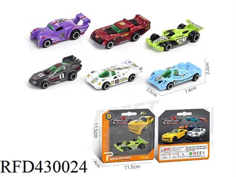 1:64 ALLOY RACING CAR